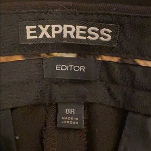 Editor Slacks.  Dark brown 8R